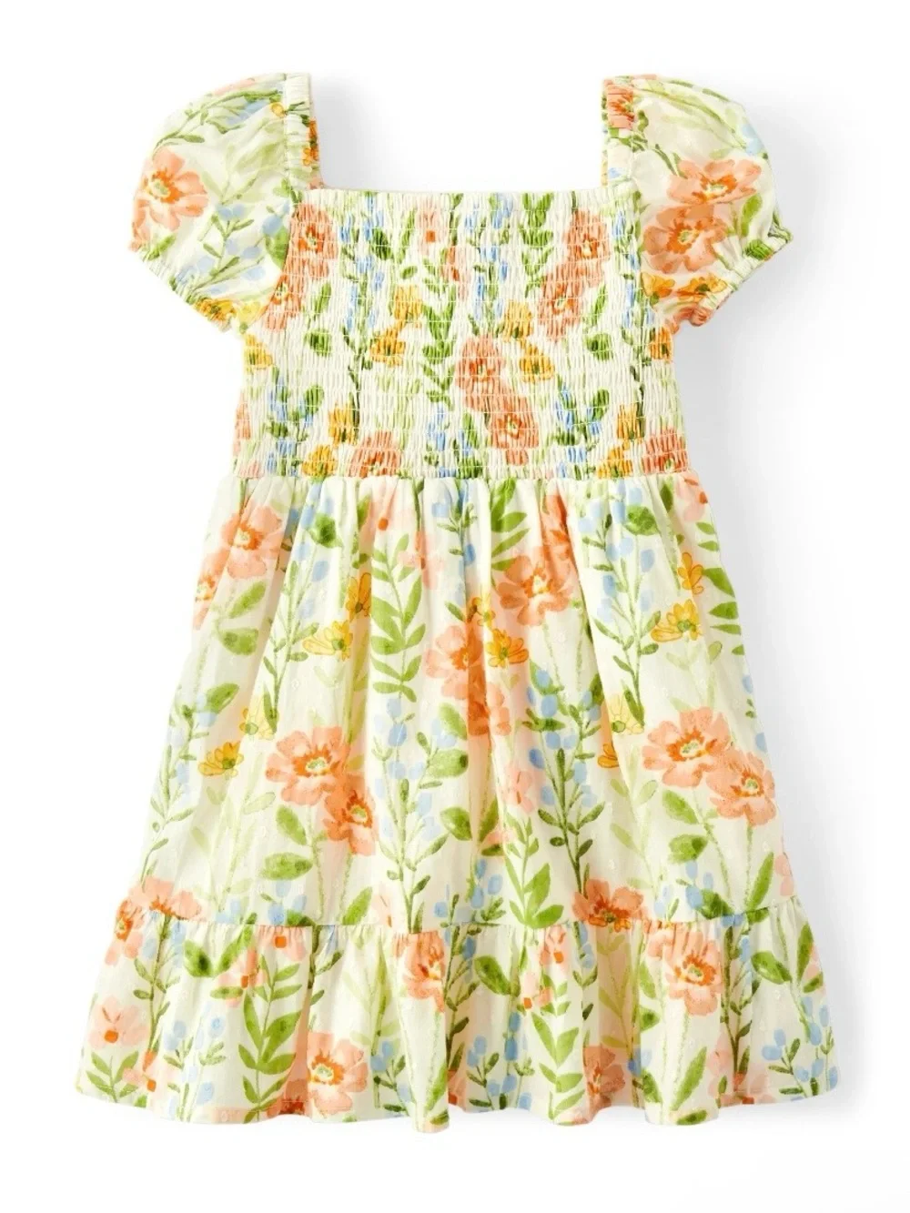 Gymboree Girls ‘Prairie Fields’ Floral Ruffle Dress with Flower Headwrap Size 5T